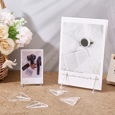 24Pcs 3 Styles Triangle Acrylic Stand Base ODIS-CA0001-29-1
