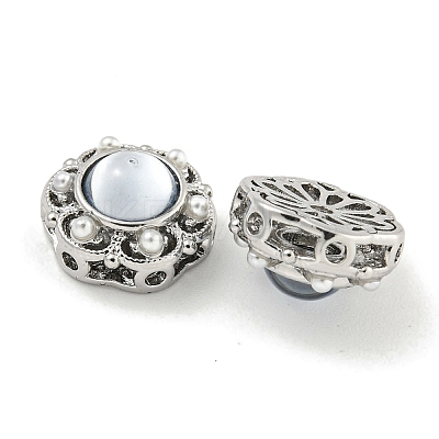Hollow Brass Beads KK-Q820-36P-1