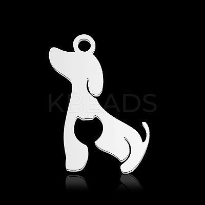 Non-Tarnish 304 Stainless Steel Pendants A-STAS-N090-LA880-1-1