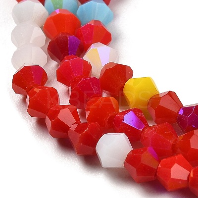 Opaque Solid Color Imitation Jade Glass Beads Strands LS-GLAA-F029-P4mm-D16-1