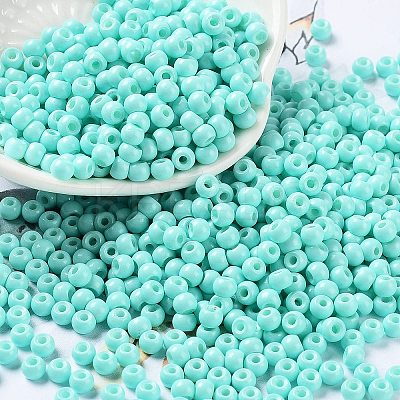 Baking Paint Glass Seed Beads SEED-H002-I-A525-1