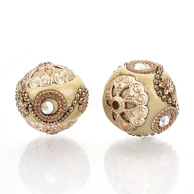 Handmade Indonesia Beads IPDL-R443-02-1