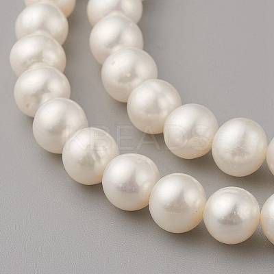 Natural Cultured Freshwater Pearl Beads Strands PEAR-G007-38-1