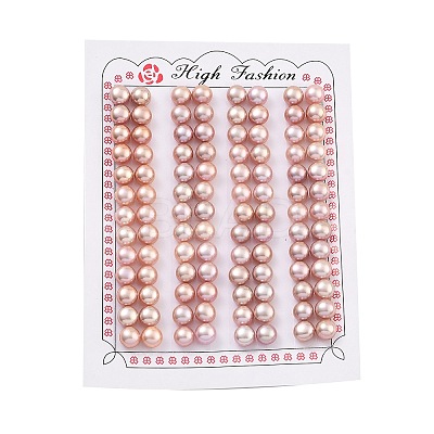 Grade 6A Natural Cultured Freshwater Pearl Beads PEAR-N018-6A-6570C-1