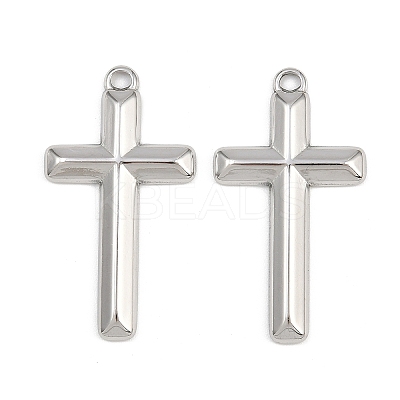 304 Stainless Steel Pendants STAS-L303-28P-02-1