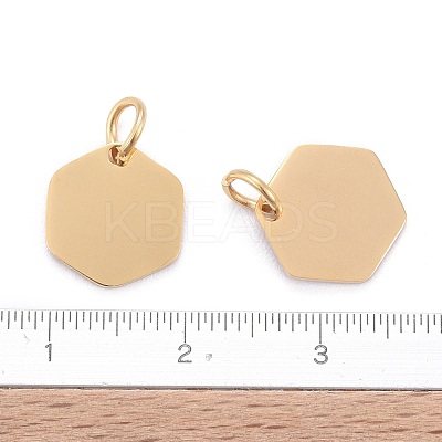 201 Stainless Steel Charms STAS-S105-T626-2-1