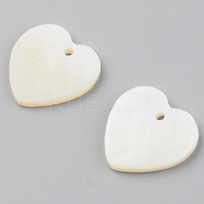 Natural Freshwater Shell Pendants SHEL-S276-98-1