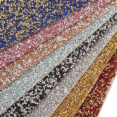 Hot Melting Glass Rhinestone Glue Sheets X-DIY-TAC0184-40D-1
