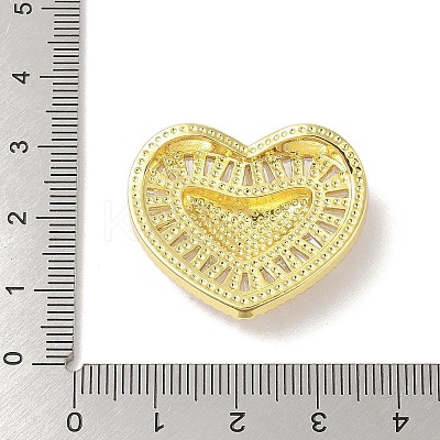 Rack Plating Brass Clear Cubic Zirconia ABS Pearl Pendants KK-S380-01G-1