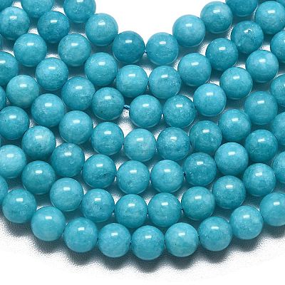 Natural Malaysia Jade Beads Strands G-L645-A01-6mm-24-1