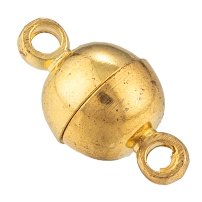 Brass Magnetic Clasps with Loops MC019-NFG-1