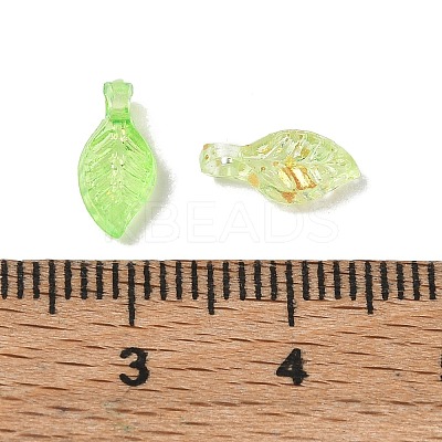 Transparent Acrylic and Gold Foil Pendants AC-CBAF9C1-04A-02-1