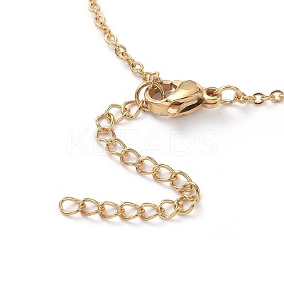304 Stainless Steel Chain Necklaces NJEW-G335-30G-1