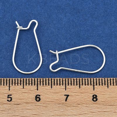 925 Sterling Silver Hoop Earrings X-STER-S002-55-1