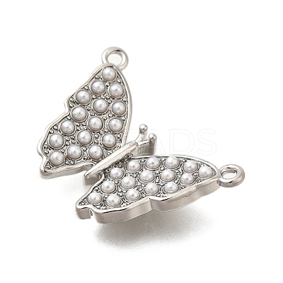 Butterfly Rack Plating Brass Pendants KK-I716-16P-1