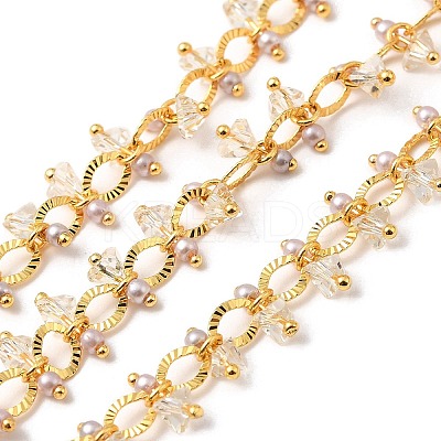 Handmade Brass Link Chain CHC-E028-01G-1
