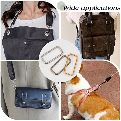 12Pcs 3 Colors Iron Bag Accessories FIND-CY0001-50-1