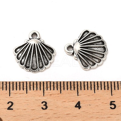 Tibetan Style Alloy Charms FIND-C043-071AS-1