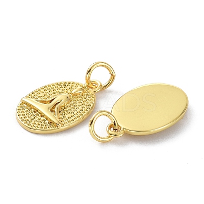 Brass Pendants KK-B046-07G-1