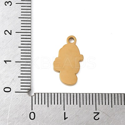 304 Stainless Steel Enamel Pendants STAS-K312-07C-G-1
