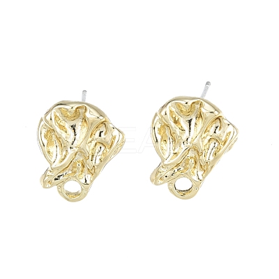 Alloy Stud Earring Findings PALLOY-N150-78LG-1