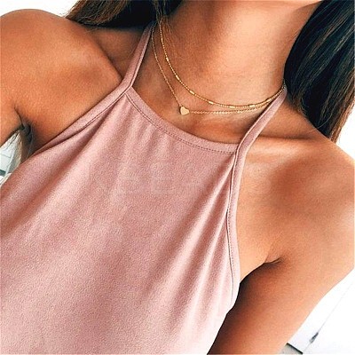 Alloy Pendant Necklaces for Women WGA6E2A-05-1