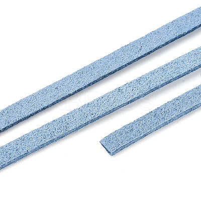 3x1.5mm Flat Faux Suede Cord X-LW-R003-30-1