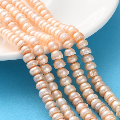 Natural Cultured Freshwater Pearl Beads Strands PEAR-I007-02N-01A-1