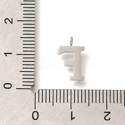 304 Stainless Steel Micro Pave Cubic Zirconia Pendants STAS-H228-06P-F-1