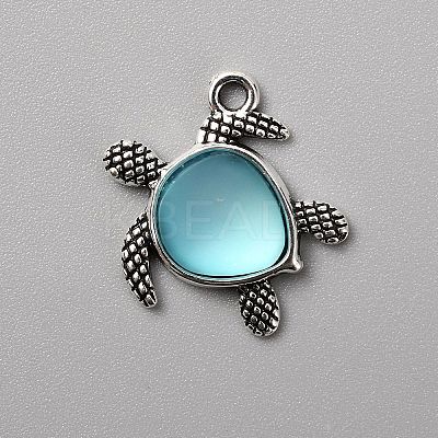 Tibetan Style Alloy Pendants LS-FIND-WH0050-01B-1