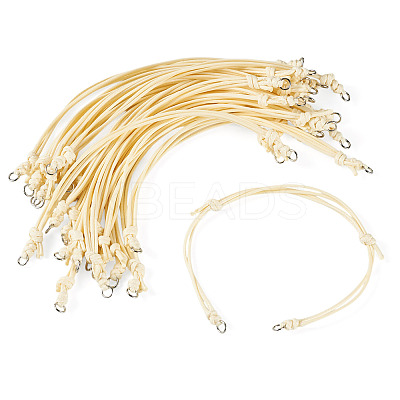 20Pcs Waxed Polyester Cord Bracelet Making AJEW-TAC00087-1
