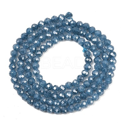 Cubic Zirconia Bead Strands X-ZIRC-C006-01B-04-1