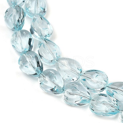Transparent Glass Beads Strands GLAA-H038-03C-1