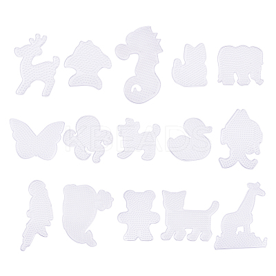 ABC Plastic Pegboards used for DIY Fuse Beads PH-DIY-P001-03-1
