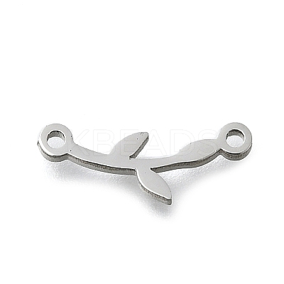 304 Stainless Steel Connectors Charms STAS-U041-06P-1