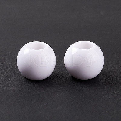 Opaque Acrylic European Beads OPDL-C002-11B-1