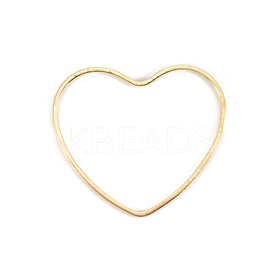 Brass Linking Rings KK-Y003-02C-G-1