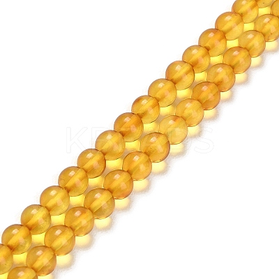 Natural Amber Beads Strands G-L584-02-1