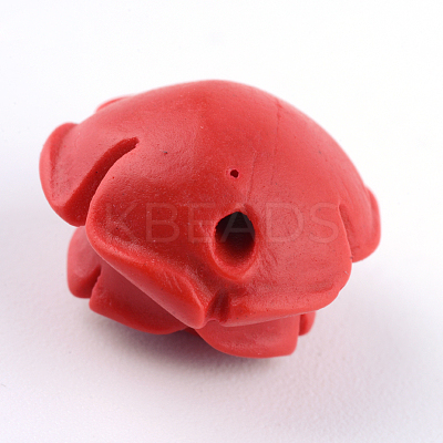 Cinnabar Beads CARL-Q004-74B-1
