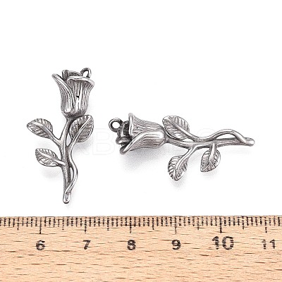 304 Stainless Steel Pendants STAS-T072-137P-1