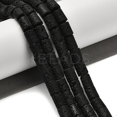 Natural Lava Rock Beads Strands G-G175-L15-01-1