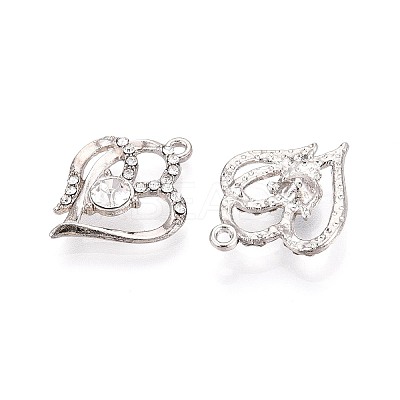 Alloy and Rhinestone Pendants PALLOY-T092-16P-1