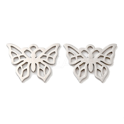 Non-Tarnish 201 Stainless Steel Pendants STAS-A084-14P-1