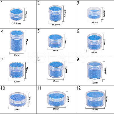 Column Plastic Bead Containers CON-BC0003-03-1