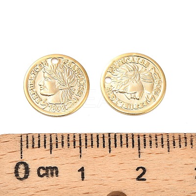 Brass Charms KK-F907-16G-1