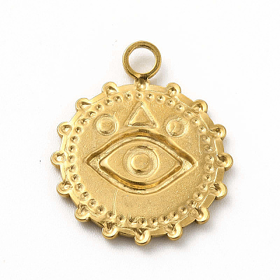 304 Stainless Steel Pendants LS-STAS-M305-15G-1