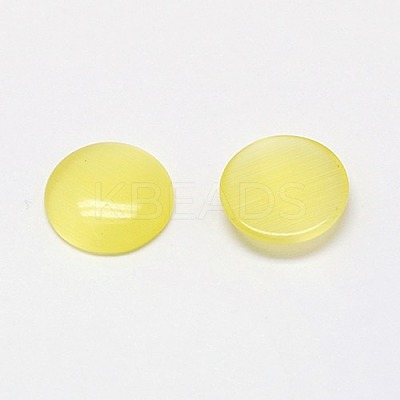 Cat Eye Cabochons CE-J002-8mm-37-1