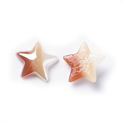 Opaque Glass Cabochons GGLA-S038-09A-8mm-1
