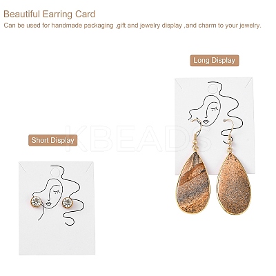 Cardboard Jewelry Display Cards CDIS-H002-01B-01-1
