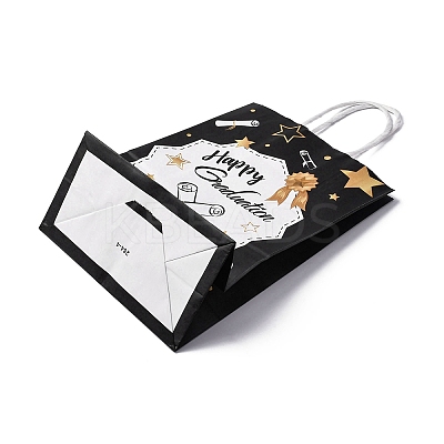 Graduation Theme Rectangle Paper Bags CARB-F012-01D-1